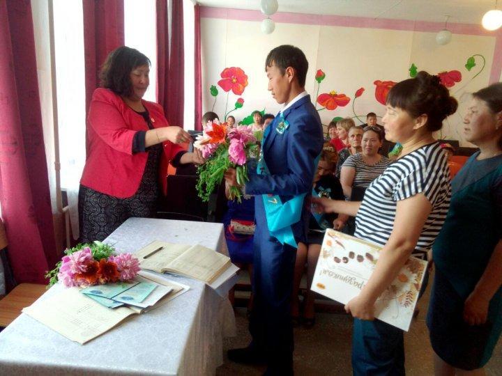 Вручение аттестатов